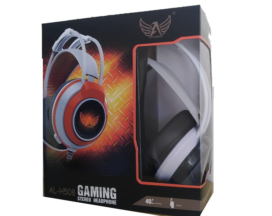  - Headset - preta - Central - unidade    Cod. HEADSET GAMER AL-H508