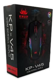  - Mouse - preta - Central - unidade    Cod. MOUSE GAMER KP-V45