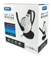 - Headset - preta - Central - unidade    Cod. HEADSET GAMER KP-418