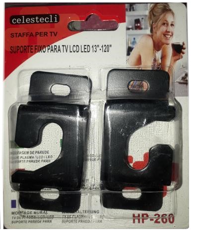 Suporte para TV LED 13 -120 XT800 - Televisores - preta - Central - unidade    Cod. SP TV XT800