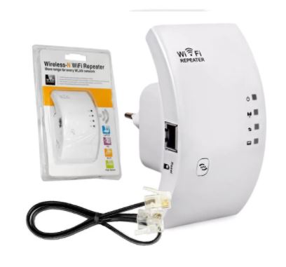  - Antenas - branco - Central - unidade    Cod. REPETIDOR DE WI-FI PL-HW19
