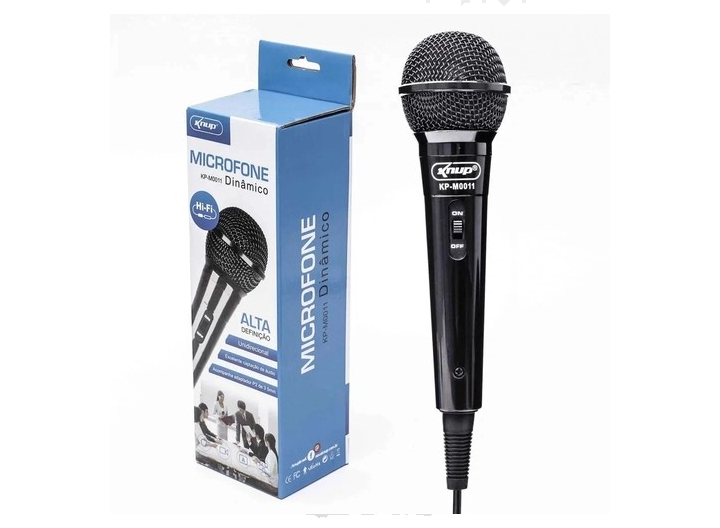  - Microfone - Central - unidade    Cod. MICROFONE KP-M0011