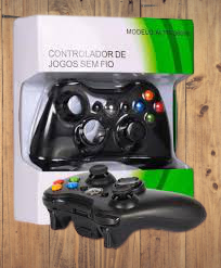  - Controle video game - preta - Central - unidade    Cod. CONTROLE XBOX ALTO-360W