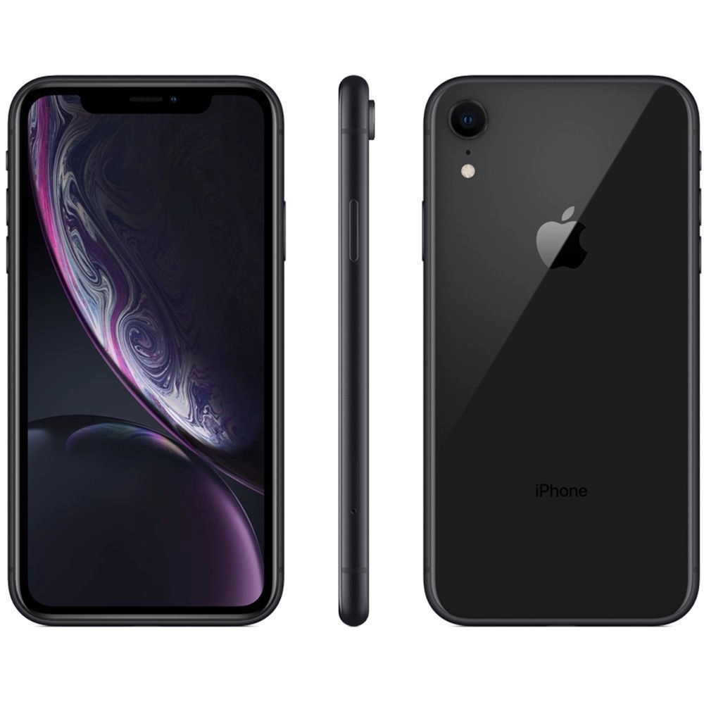 Celular Iphone XR 64GB Preto Tela 6 iOS 12 4G 12MP - Celulares - Central - unidade    Cod. CL IP XR