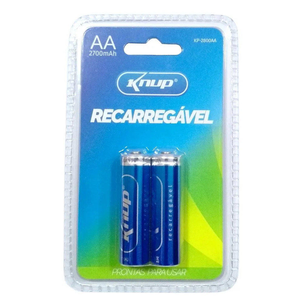  - Pilhas - RECARREGVEL  - Central - unidade    Cod. PILHA ALCALINA KP-2800AA