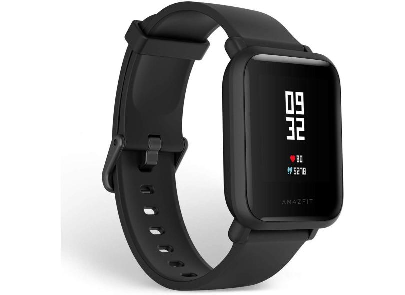  - Relgios - preta - Central - unidade    Cod. RELGIO XIAOMI AMAZFIT BIP LITE