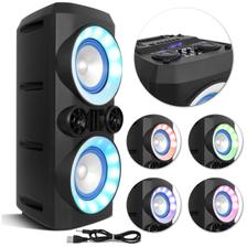  - Caixa de Som grande  - MINI TORRE NEON - preta - Central - unidade    Cod. CAIXA DE SOM SP379