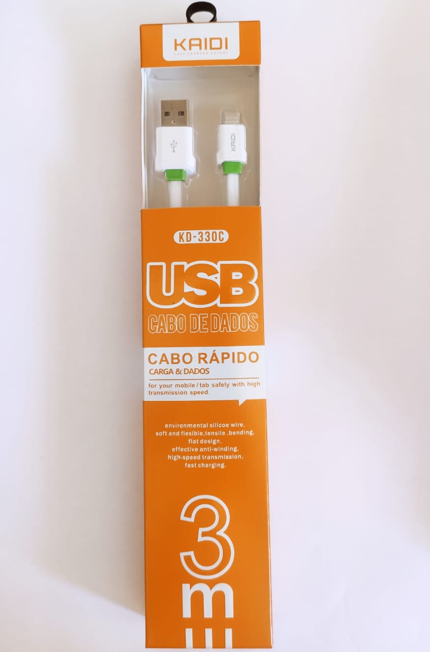  - Cabos  - Kaidi    Cod. CABO TIPO C 3M KD-330C