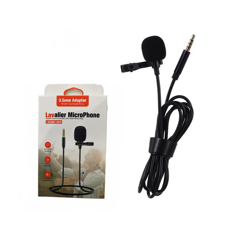  - Microfone    Cod. MICROFONE LAPELA P2 C-056 LAVALIER HSX-M01