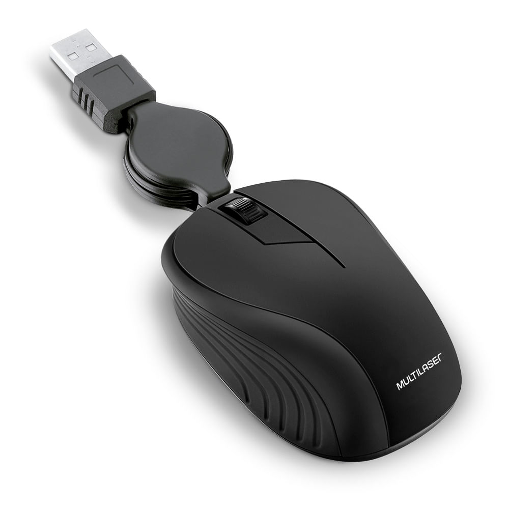  - Mouse - 1200 DPI - preta - Central - unidade    Cod. MOUSE PTICO MULTI MO231