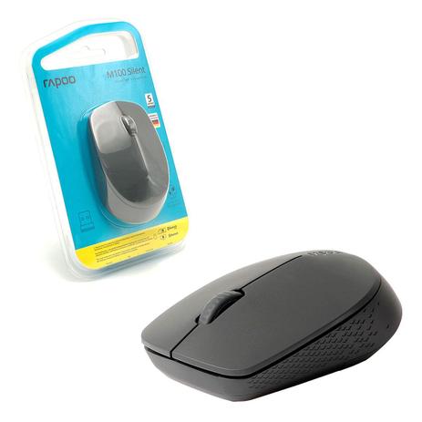  - Mouse - preta - Central - unidade    Cod. MOUSE SEM FIO RAPOO RA009