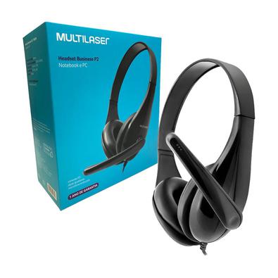 - Headphone - Multilaser - unidade    Cod. Fone de Ouvido HeadPhone Com Fio PH294