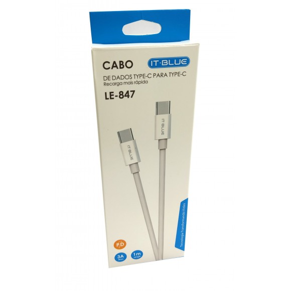  - Cabos     Cod. CABO TIPO C LE-847  