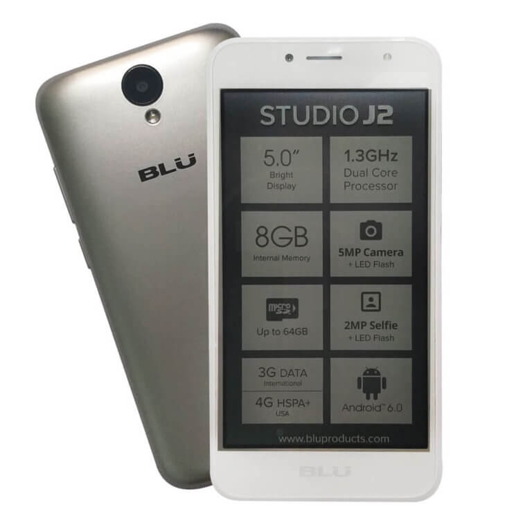 Celular Smartphone Blu Studio J2 - Celulares - Central - unidade    Cod. CL BLU J2