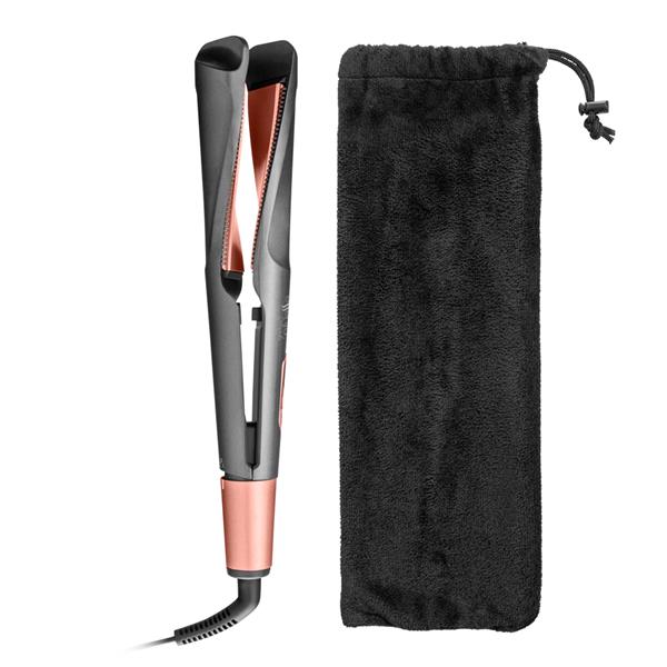 - Beleza - 230V/ BIVOLT - preta - Central - unidade    Cod. PRANCHA CHAPINHA ESPIRAL MULTI EB050