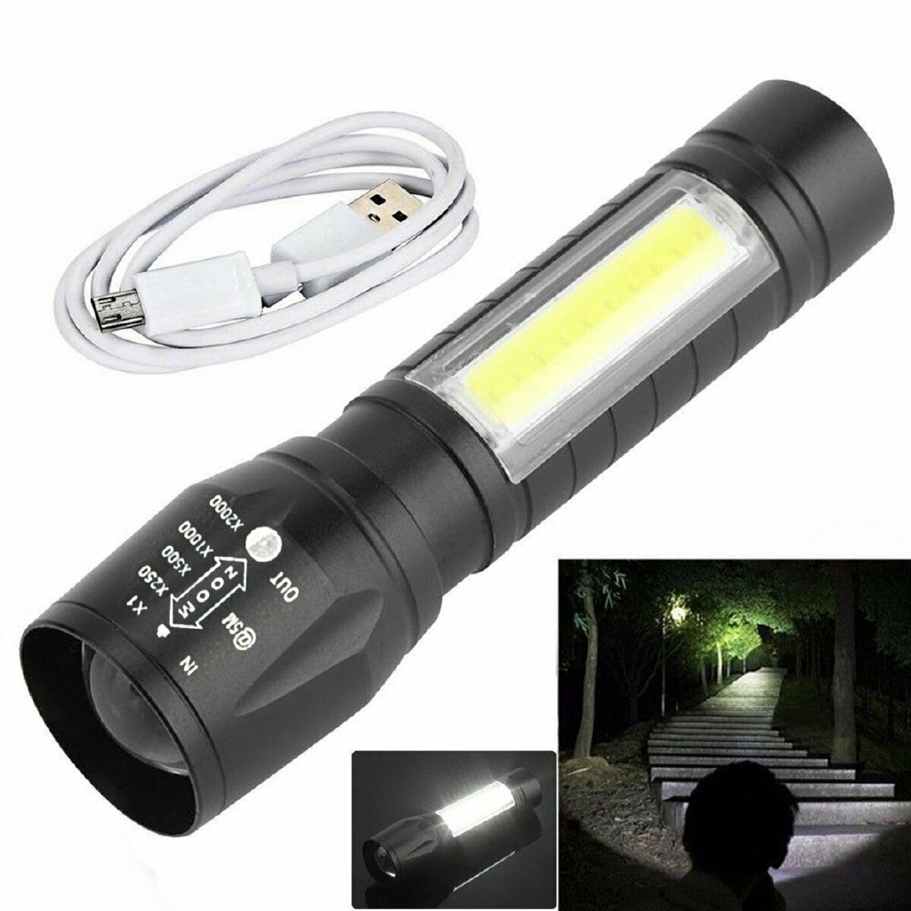  - Lanterna - Kapbom - unidade    Cod. Lanterna USB Recarregvel KA-L1310