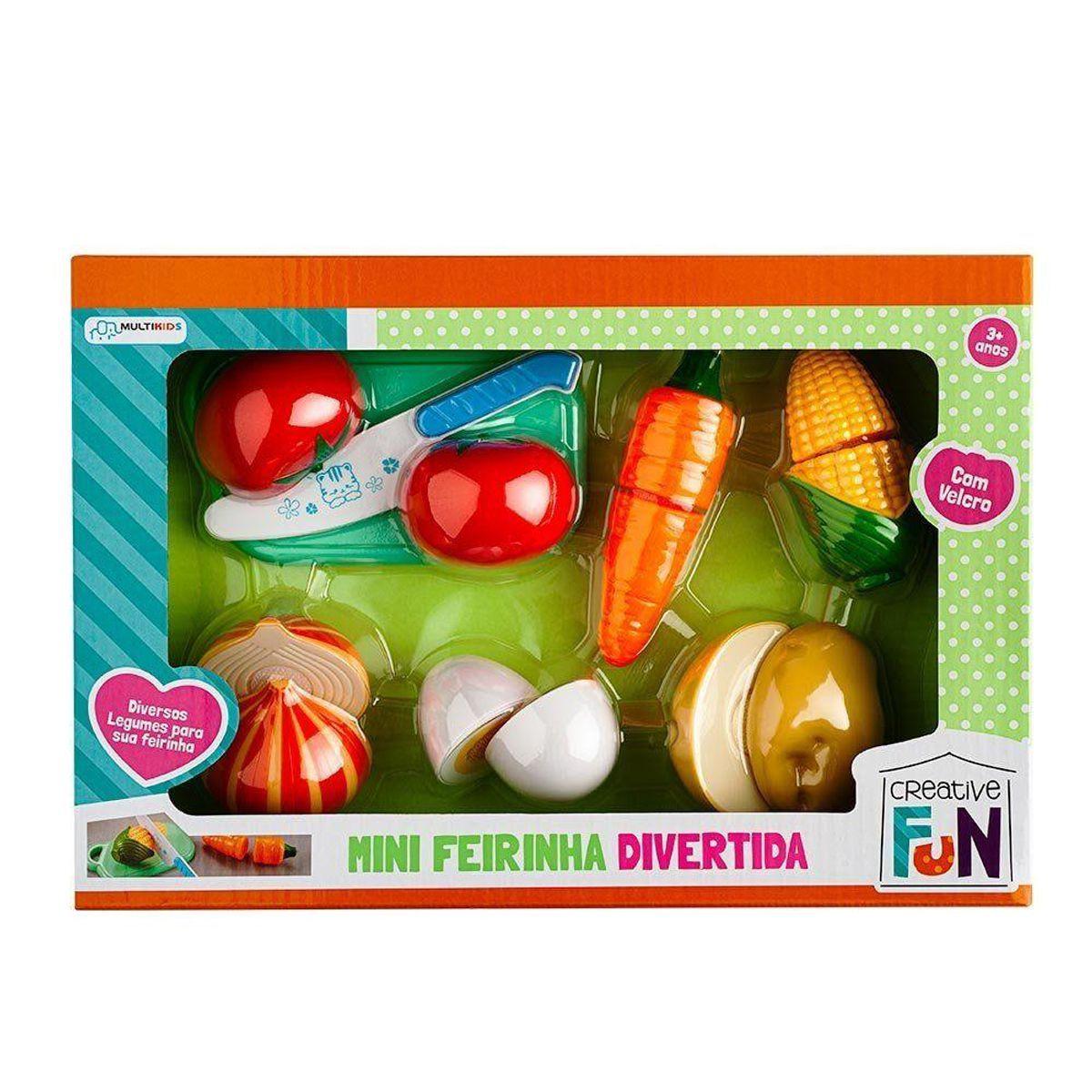 Brinquedo: Mini Feirinha Divertida BR1108 - Brinquedo Feminino  - Central - unidade    Cod. BRIN BR1108