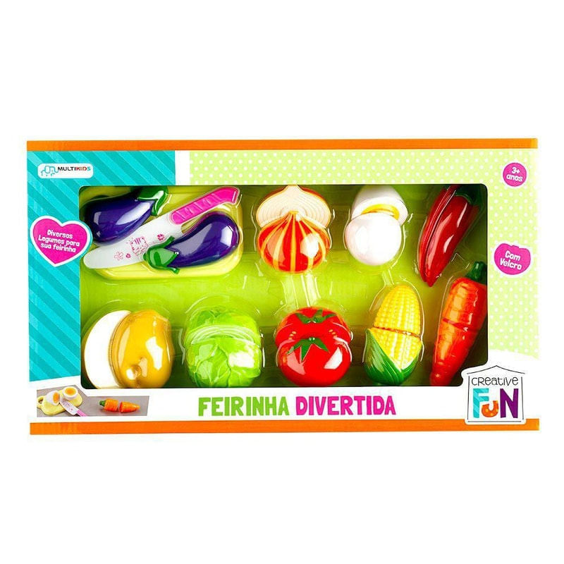 Brinquedo: Feirinha Divertida BR1109 - Brinquedo Feminino  - Central - unidade    Cod. BRIN BR1109