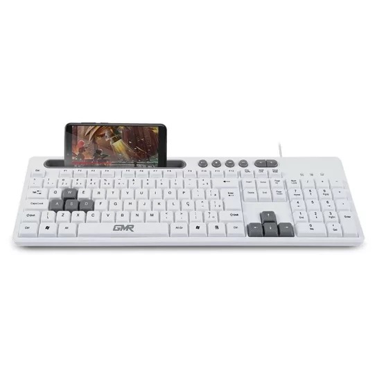  - Teclado - Central - unidade    Cod. TECLADO COM APOIO PARA CELULAR TC264