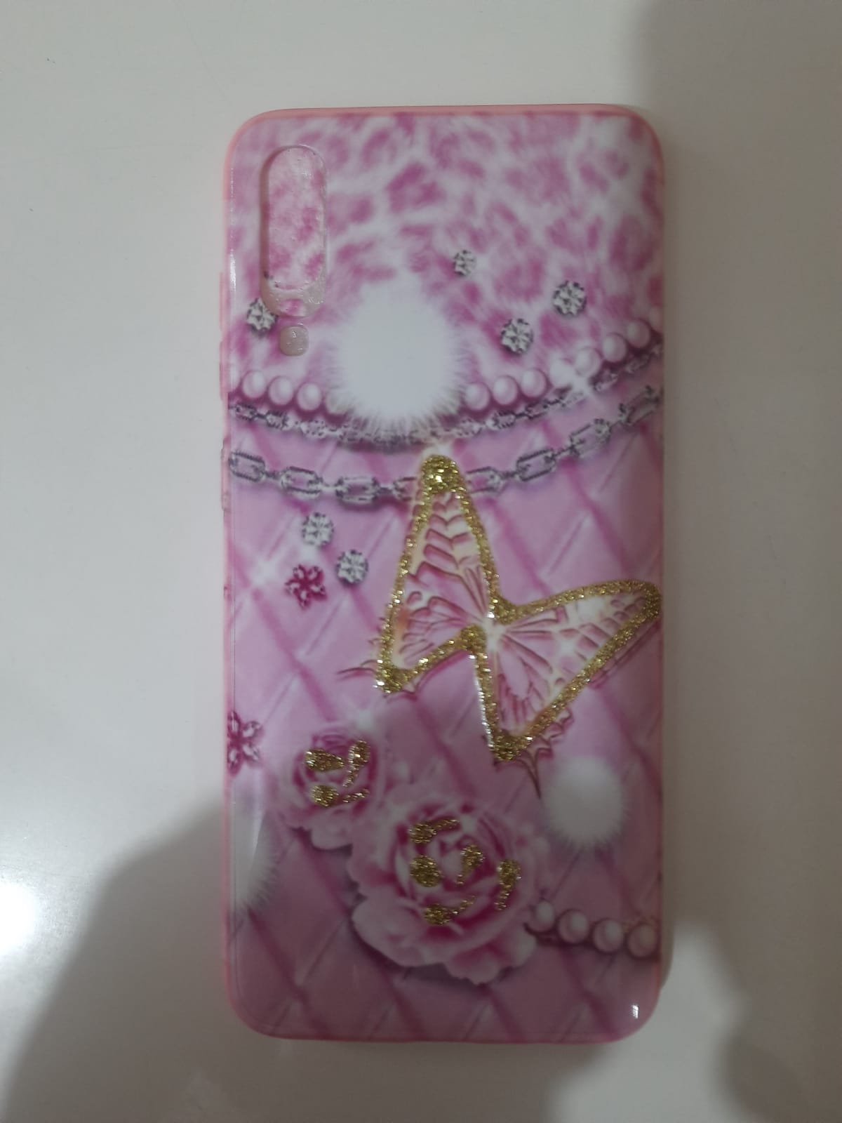 Capa com Detalhes Samsung A70 - Capinhas para Celular - Central - unidade    Cod. CP COM DETALHES SAM A70