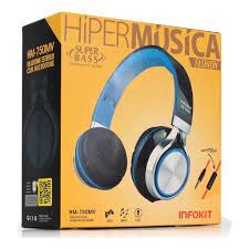  - Headphone - Central - unidade    Cod. HEADPHONE HM-750MV