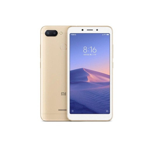 Xiaomi Redmi 6 Dual Sim 4Gb/64Gb Gold - Celulares - dourado  - Central - unidade    Cod. CL RM 6 64GB 