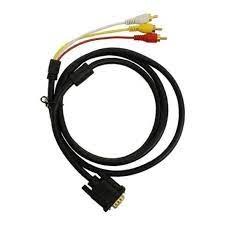  - Cabos     Cod. CABO VGA KAP-VGA-3RCA 