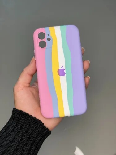 Capinha Arco ris Para Iphone 11  - Capinhas para Celular - Central - unidade    Cod. CP ARCO IP 11 