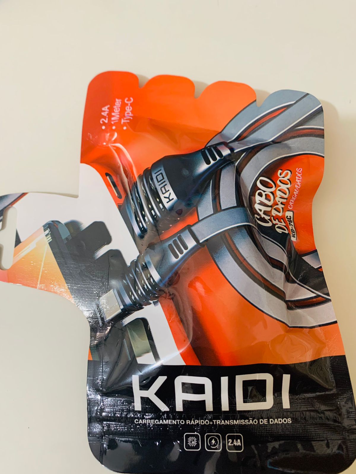  - Cabos  - Central - unidade    Cod. CABO DE DADOS KAIDI KD-76C