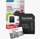  - Micro SD e Pendrive - preta - Central - unidade    Cod. CARTO DE MEMORIA 32GB SANDISK