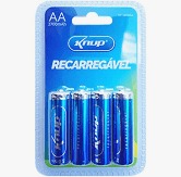  - Pilhas - RECARREGVEL  - Central - unidade    Cod. PILHA ALCALINA KP-4800AA