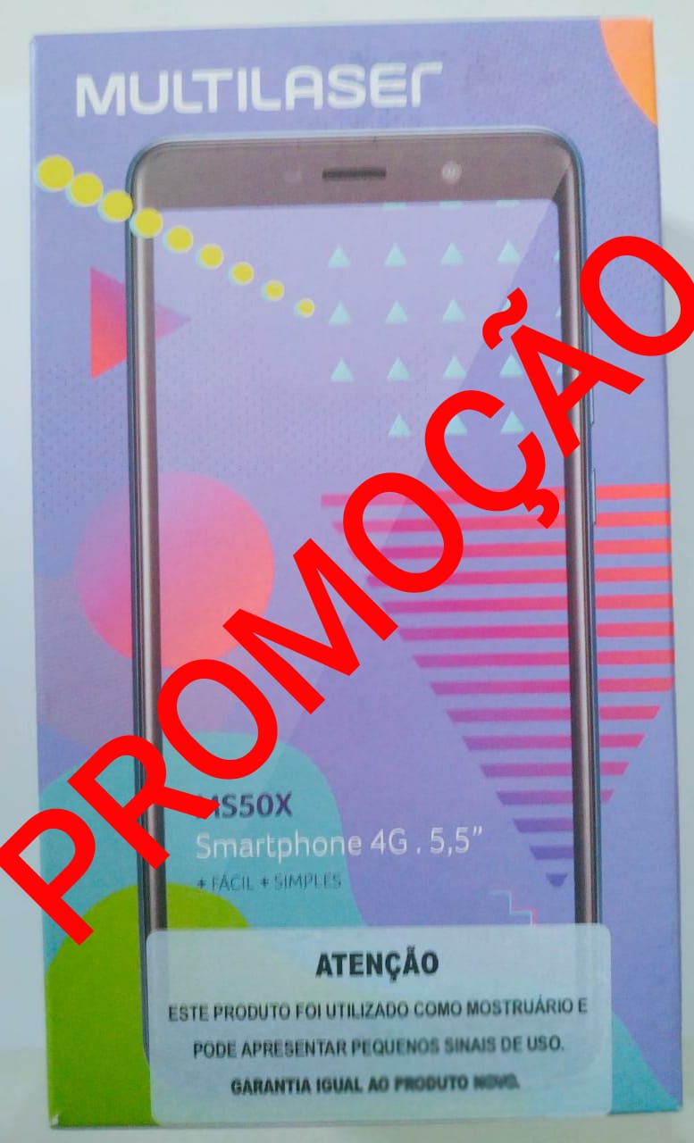  - Celulares - preta - Central - unidade    Cod. CELULAR MULTI MS50X 16GB P9074