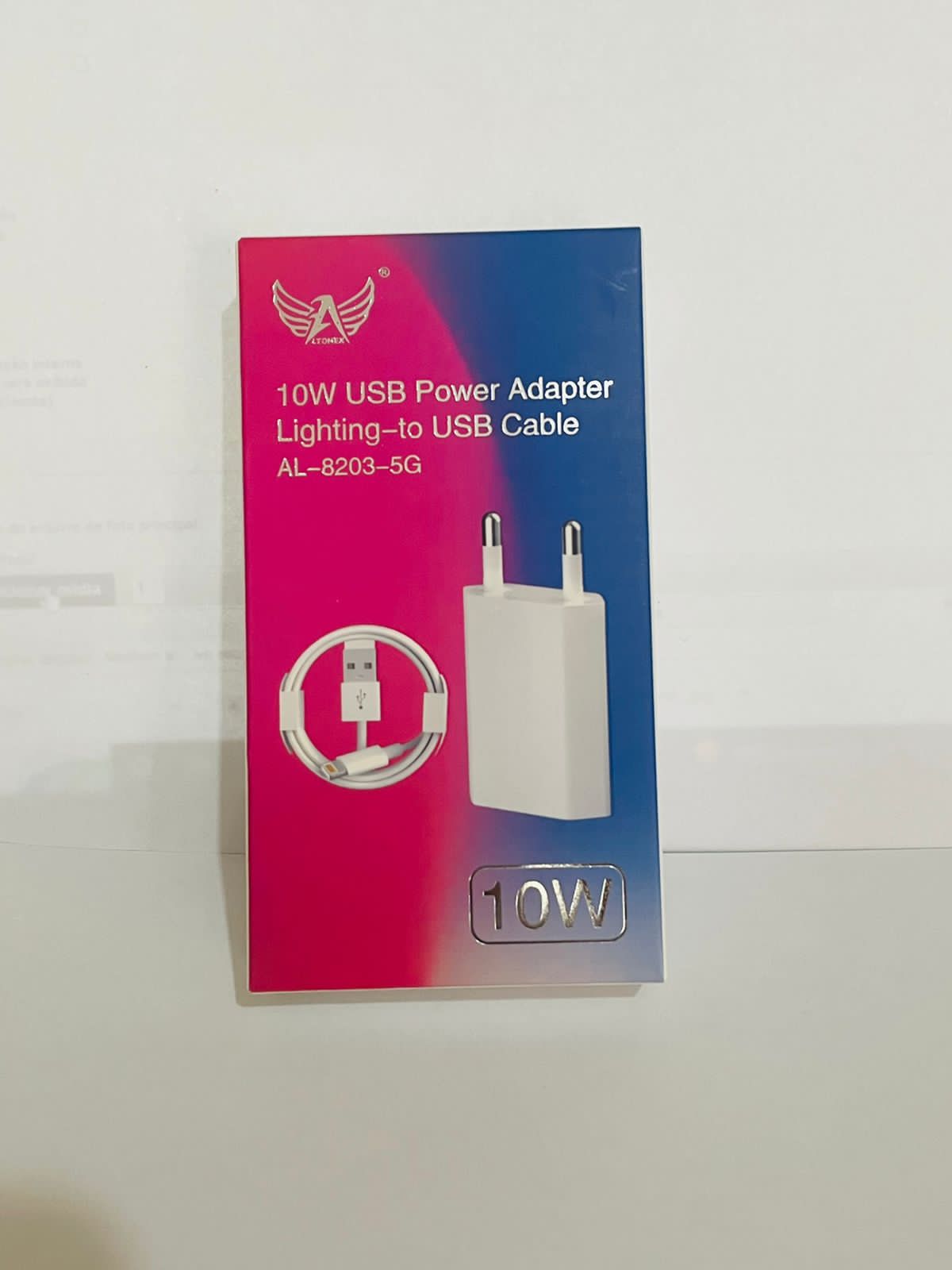 - Carregadores - unidade    Cod. CARREGADOR ALTOMEX 10W AL-8203-5G