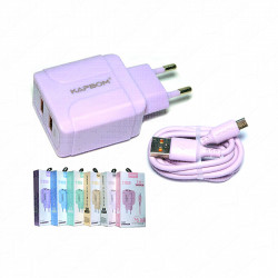  - Carregadores    Cod. CARREGADOR TIPO C 2 ENTRADAS USB KA-5091-TY 