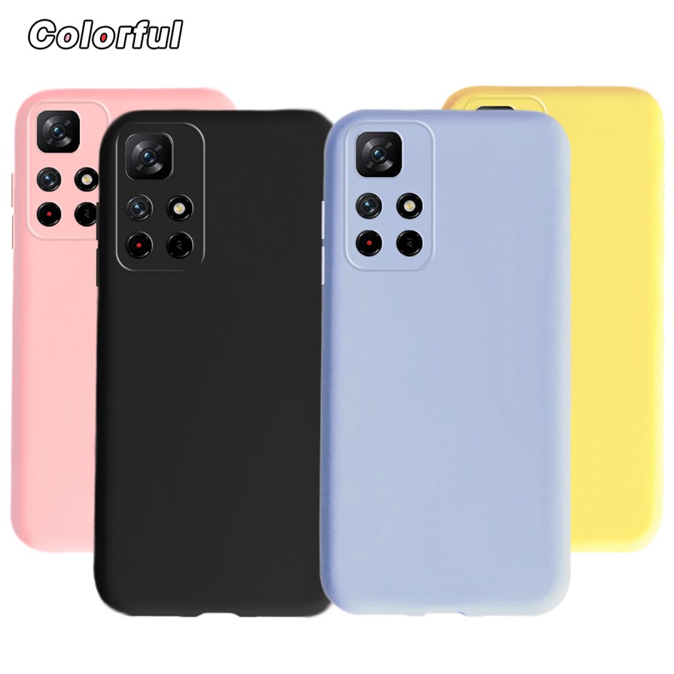 CAPA SILICONE NOTE 11 4G - Capinhas para Celular - Cores diversas - unidade    Cod. CP SILICONE NOTE 11 4G
