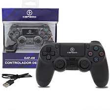  - Controle video game - Kapbom - unidade    Cod. CONTROLE PS4 SEM FIO KAP-4W
