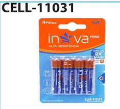  - Pilhas - unidade    Cod. PILHA ALCALINA 1.5V AA CELL-11031