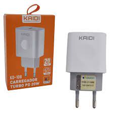  - Carregadores Tipo C - unidade    Cod. CARREGADOR TURBO TIPO C KD-669