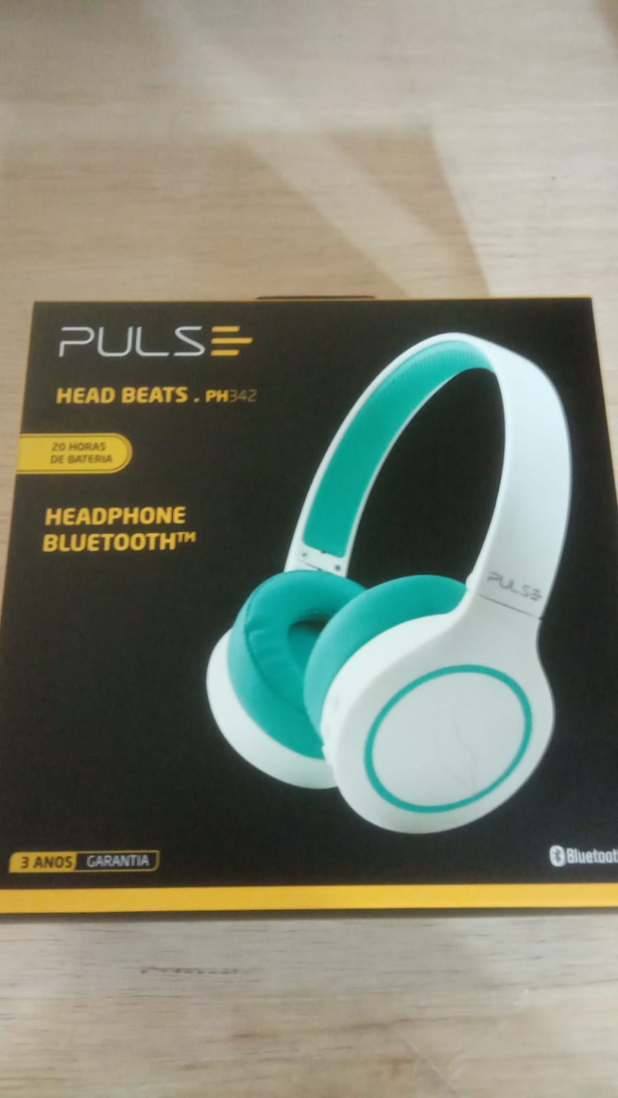 Fone Sem Fio HeadPhone Bluetooth Pulse  - Headphone - Multilaser - unidade    Cod. PH342