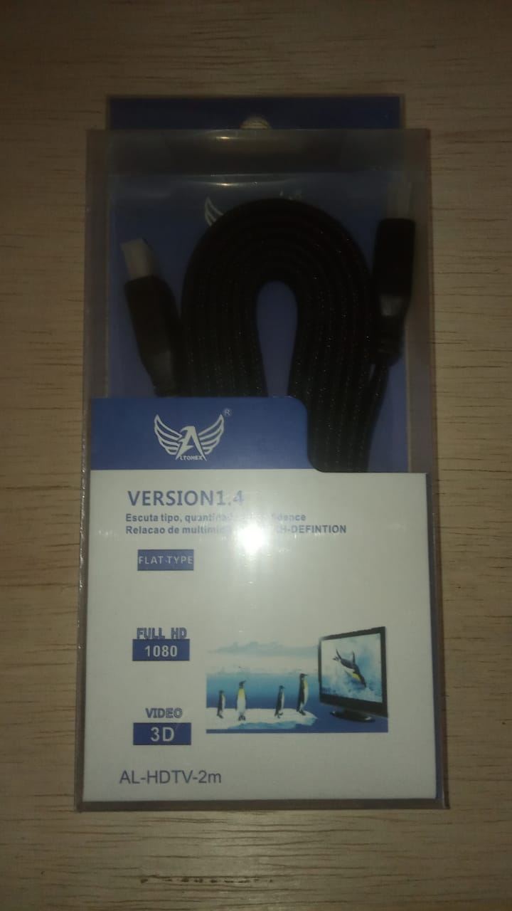  - Cabos  - Altomex    Cod. CABO HDMI X HDMI 2M 4K AL-HDTV-2M