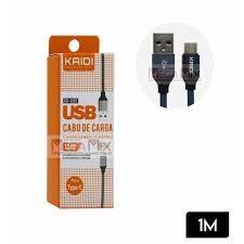  - Cabos     Cod. CABO USB 1M PARA TIPO C KD-335C