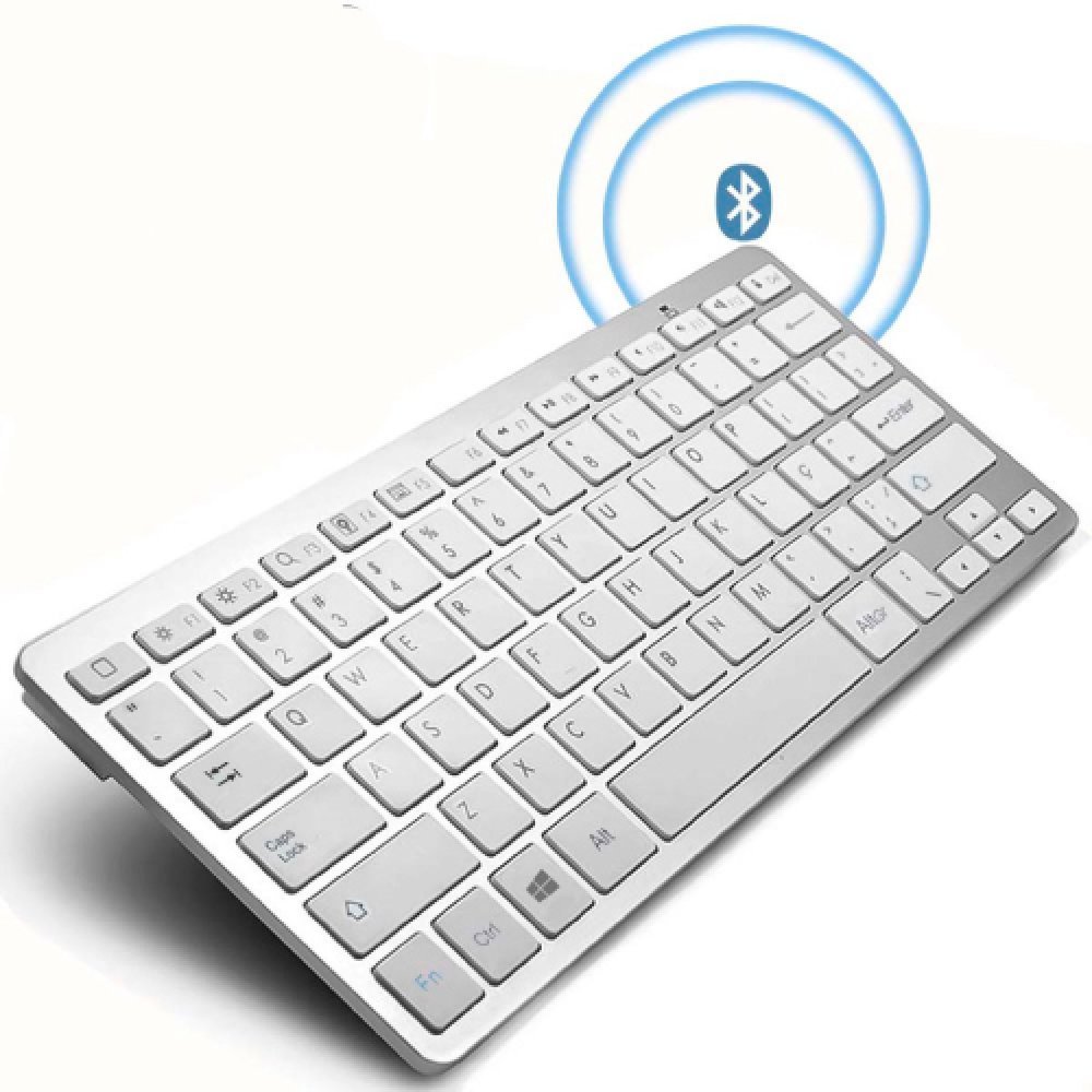  - Teclado - Kapbom - unidade    Cod. KA-689 Teclado Sem Fio Bluetooth Teclas Silenciosa