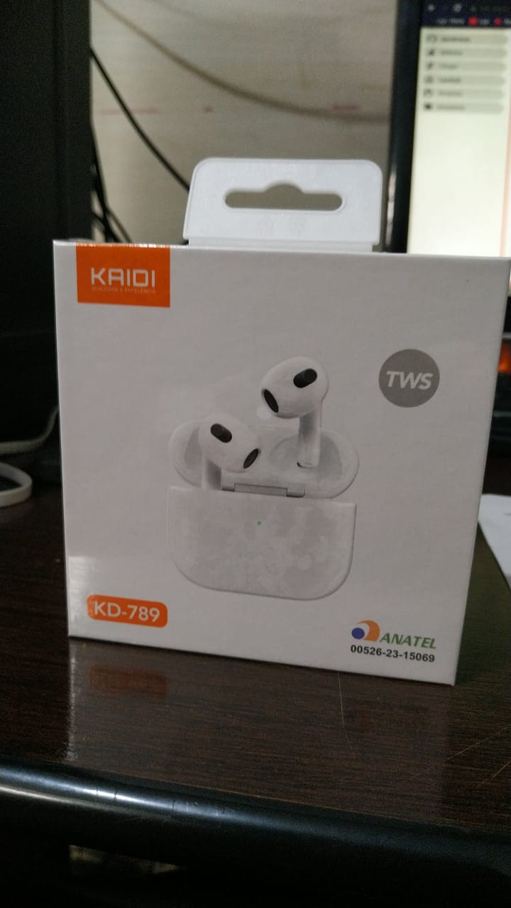  - Fones - Central - unidade    Cod. FONE BLUETOOTH KAIDI KD-789