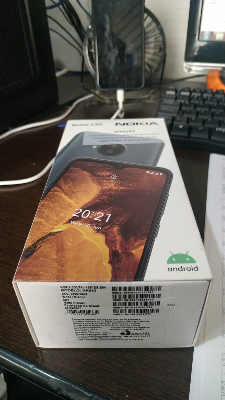  - Celulares    Cod. CELULAR NOKIA C30 2RAM/ 64GB NK043