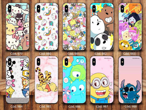  - Capinhas para Celular - Central - unidade    Cod. CAPA EMBORRACHADA INFANTIL IP 14