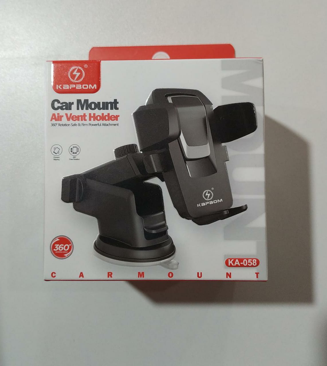  - Suporte para GPS - Kapbom - unidade    Cod. KA-058 Suporte Celular Carro Anti Queda 