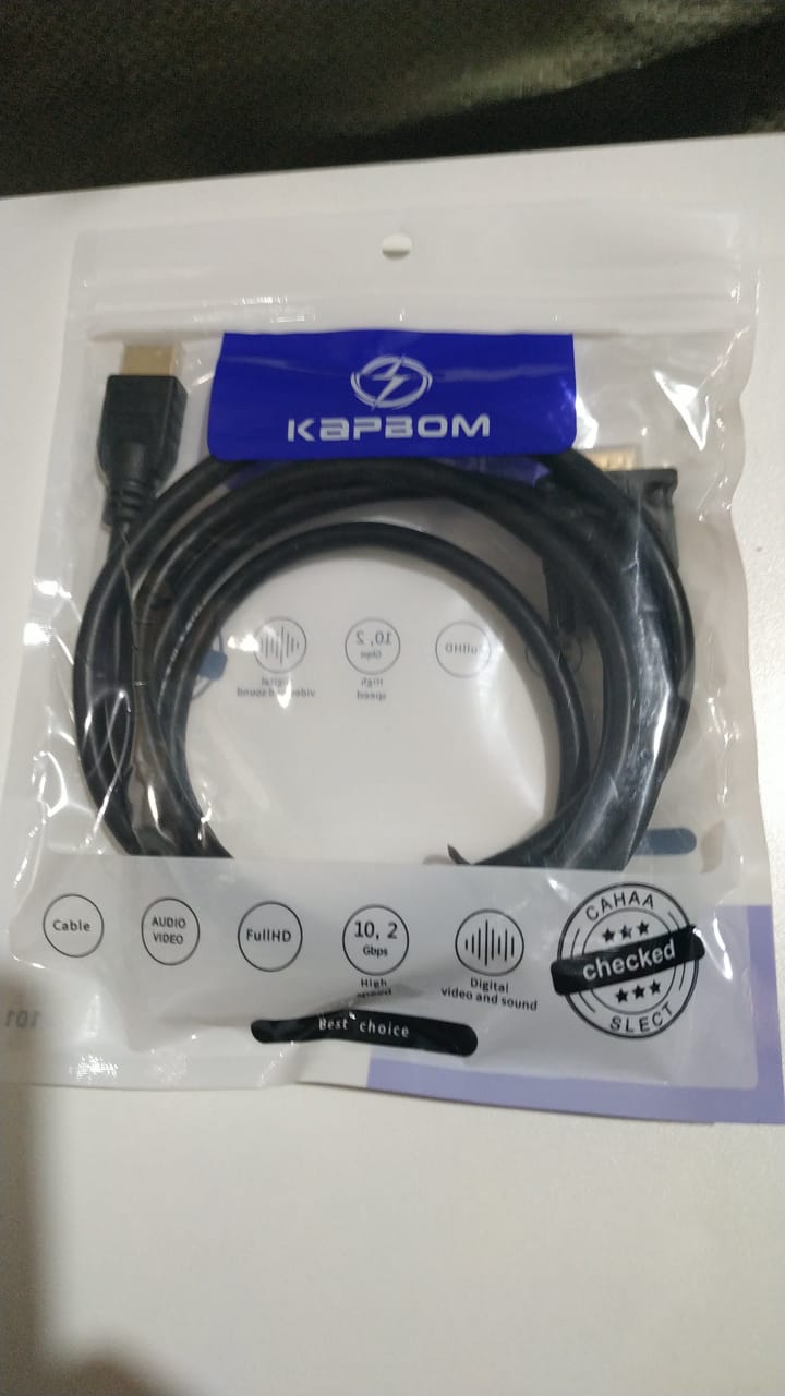  - Cabos  - Kapbom    Cod. CABO VIDEO CONVERSOR KAP-HDMI-VGA