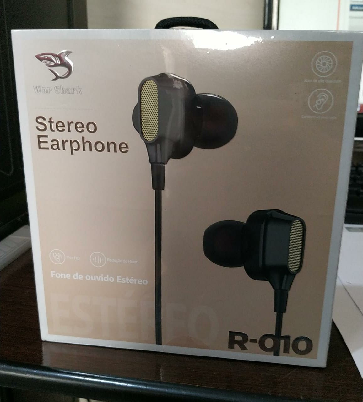  - Fones - 7898821060104 - unidade    Cod. FONE DE OUVIDO ESTREO R-010