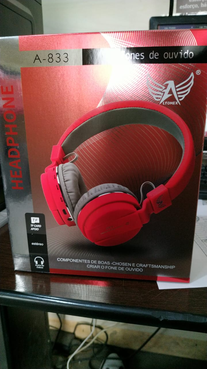 - Headphone - Central - unidade    Cod. HEADPHONE A-833