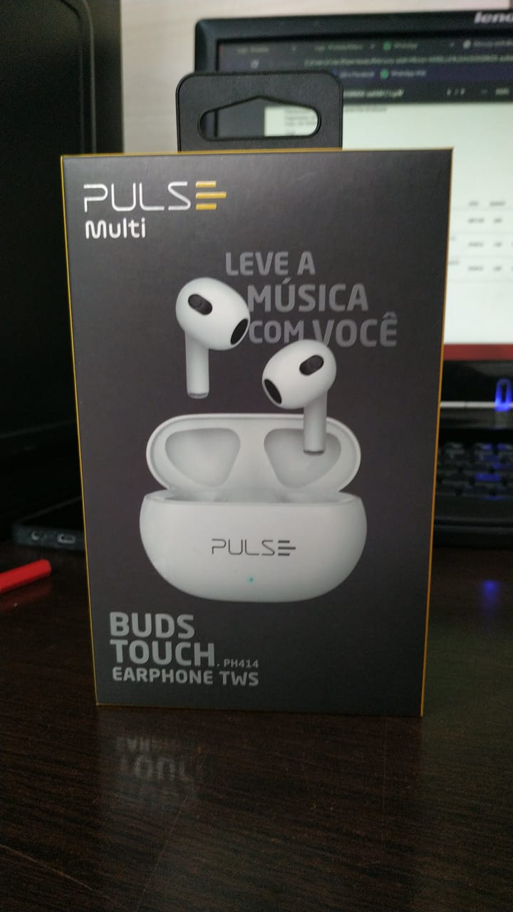  - Fones - unidade    Cod. BUDS TOUCH EARPHONES TWS PH414
